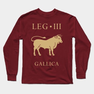 Imperial Roman Army - Legio III Gallica Long Sleeve T-Shirt